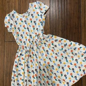 Dot Dot Smile LuLaRoe Lucy Dress Sz 8/10